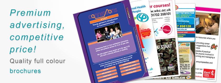 Full colour brochure advertising